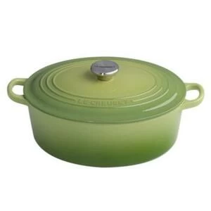 Утятница чугунная Le Creuset, Ø29 см, зеленая