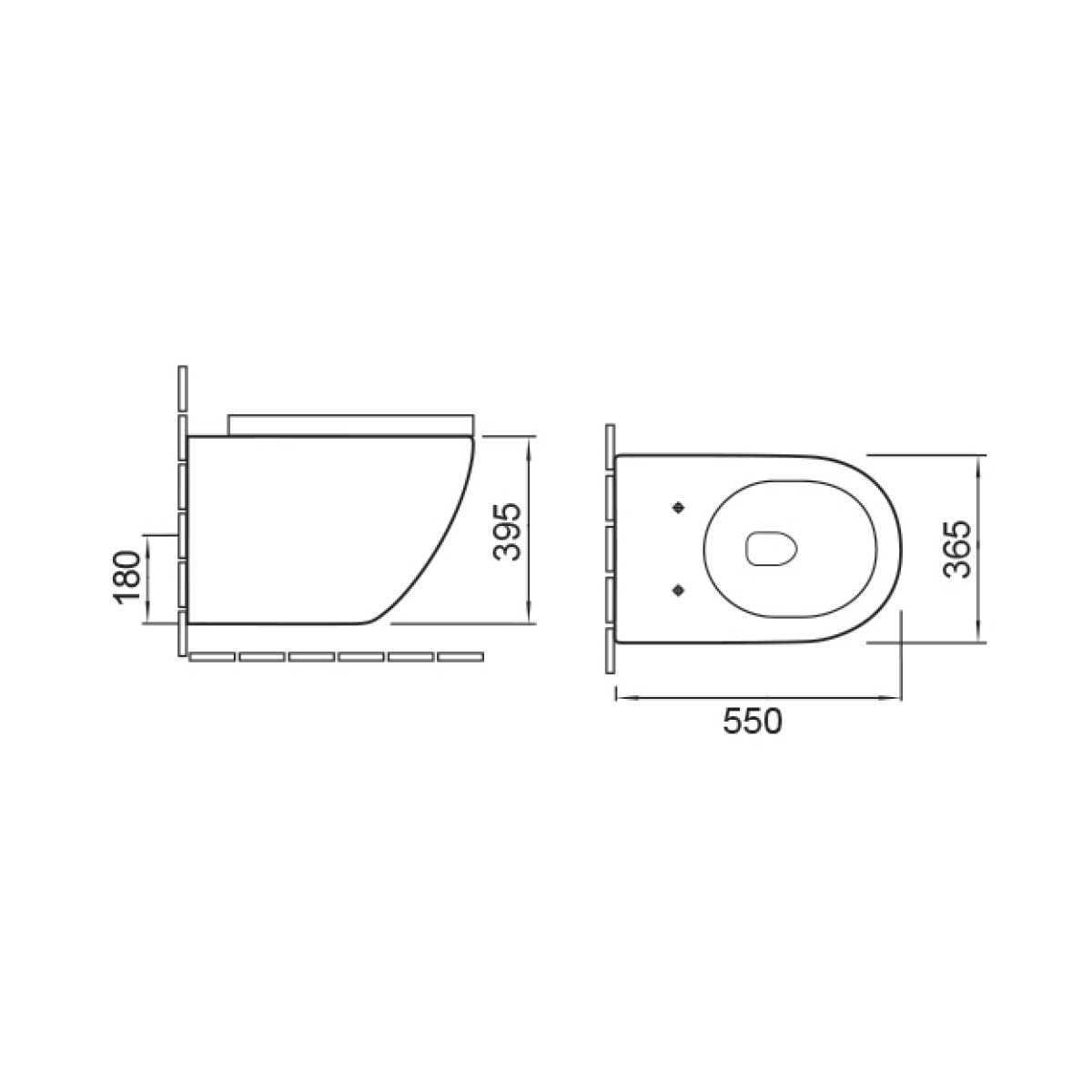VT1-14 Унитаз подвесной Vincea Globo Santreyd - Вид №1