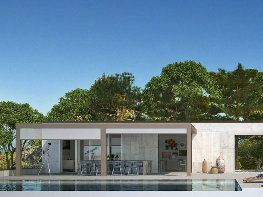 PRATIC F.lli ORIOLI Пристроенная пергола с регулируемыми жалюзи Opera sun-id-1507619 - Вид №7