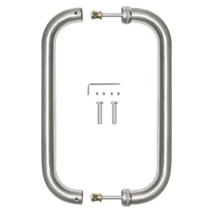 Дверная ручка-скоба FUARO PULL.PH25/300.21 INOX 201 в стиле никель 89416623