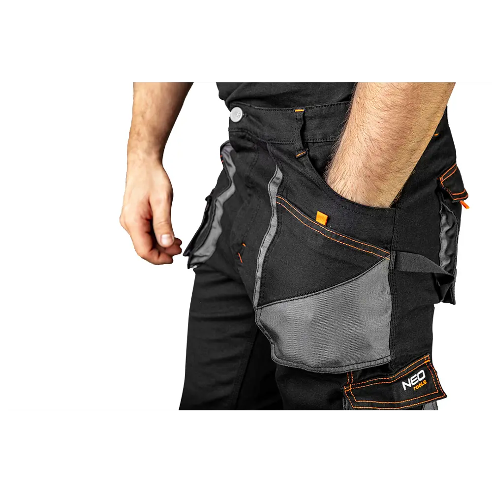 Брюки рабочие Neo Tools HD Slim черные/серые размер S рост 175-178 STLM-2189907 - Вид №4
