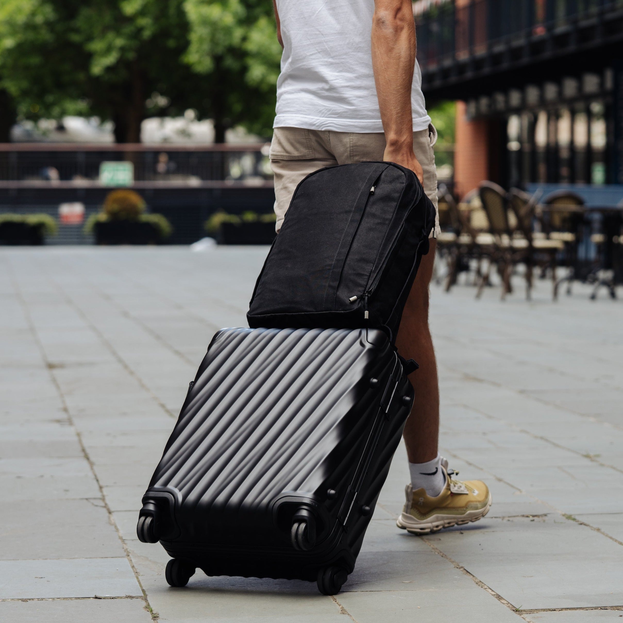 W301BLA-MAR-BRA Everyday Pack 21L - Морской / Латунь Wingback  - Вид №23