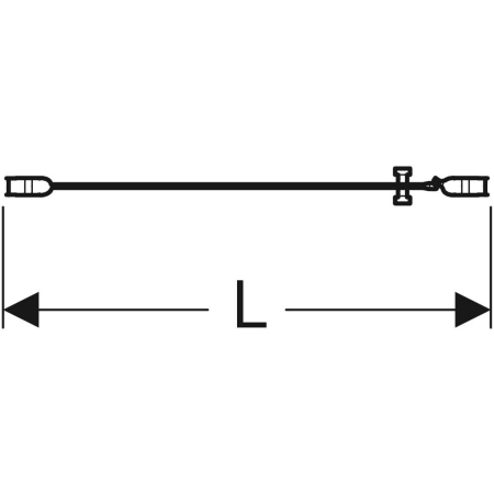 500.982.00.5 Комплект распашных дверей IDO Showerama 10-0 Geberit  - Вид №2