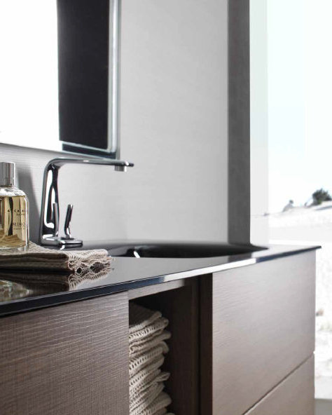 WI 13 WIND Комплект мебели для ванной комнаты 165 см ARDECO Ardeco S. R. L 42742 - Вид №1