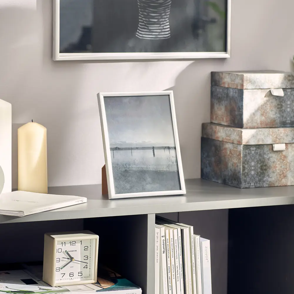 Фоторамка Inspire Lila серебро 15×20 см со стеклом 89050560 STLM-0835498 - Вид №3