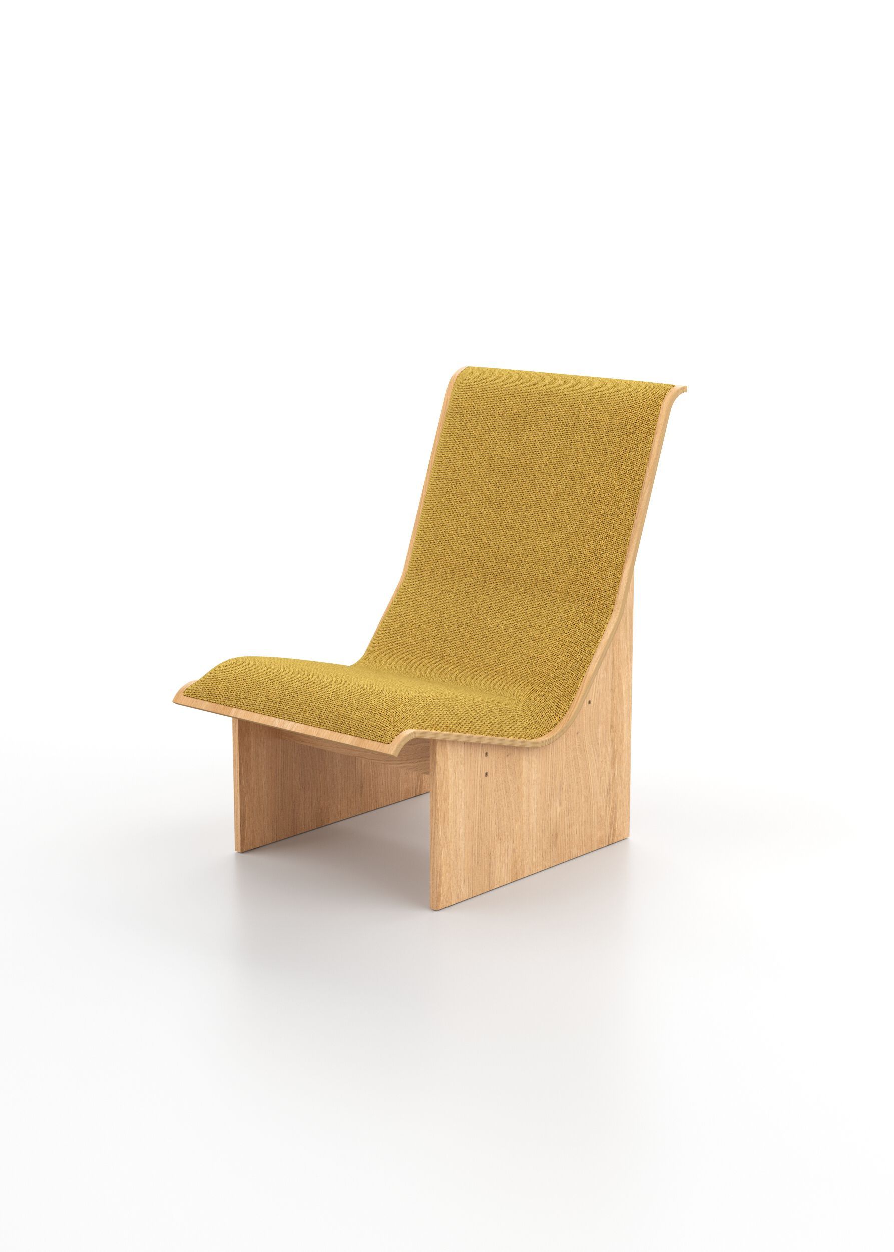 Деревянное кресло с высокой спинкой Omelette Editions PORTA ARCH-00030888 - Вид №12