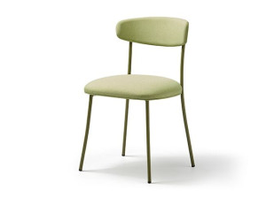 Мягкий стул с открытой спинкой