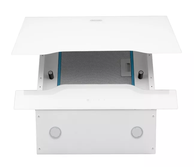 9067484 Вытяжка наклонная DeLonghi Linea 608 BB белый/белый STDN-0111417 - Вид №7