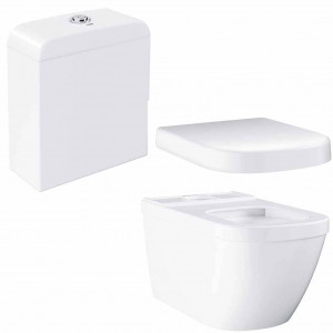 NW0013-1 Компакт унитаз с бачком Белый Grohe Euro Тайвань