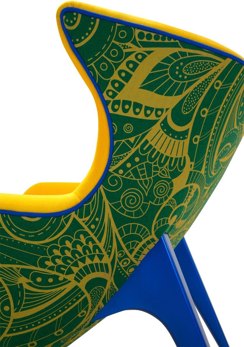 Adrenalina Кресло из ткани Gea sun-id-1473549 - Вид №3