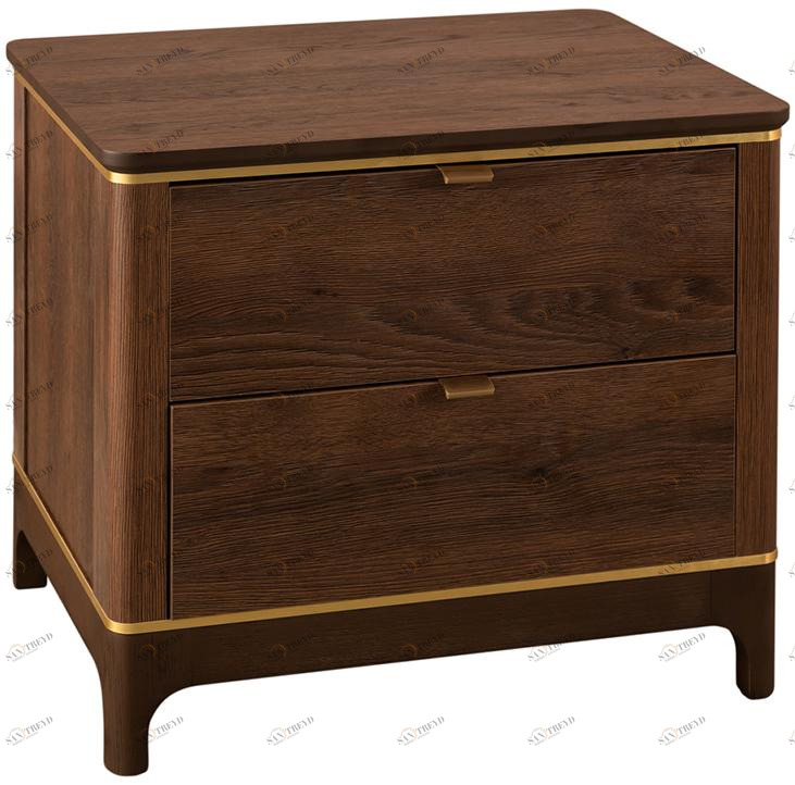 2496 Тумба прикроватная Модерн Дуб Гладстоун R-HOME 4009279H_Гладстоун