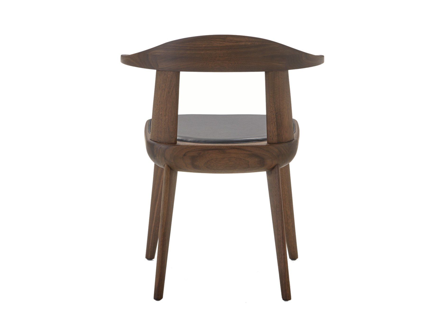 Стул из массива дерева с подлокотниками BassamFellows ARCH-00057896 - Вид №4