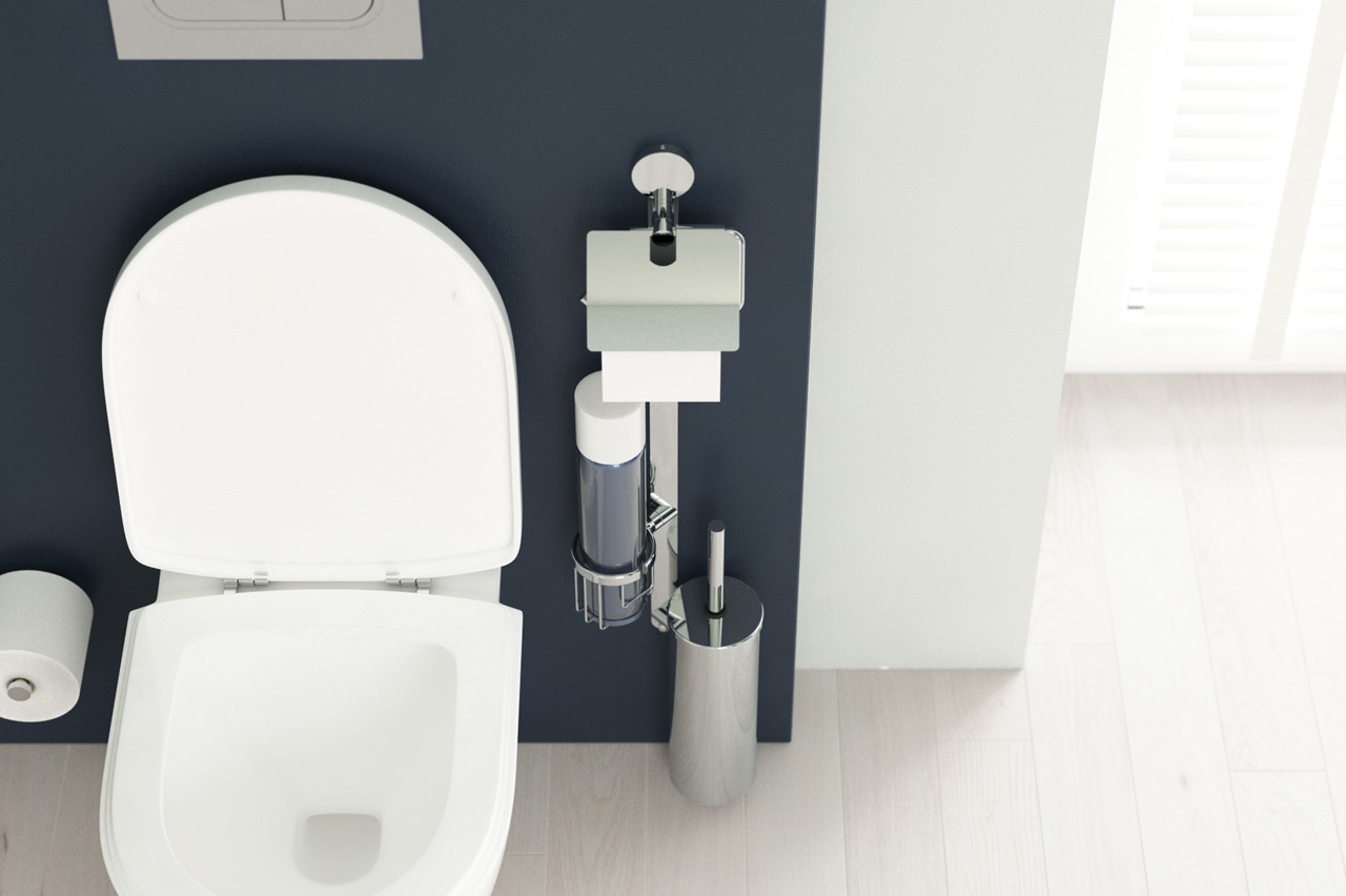 HAR 055 Штанга с 3-мя аксессуарами для туалета 80 cm ARTWELLE Harmonie - Вид №3