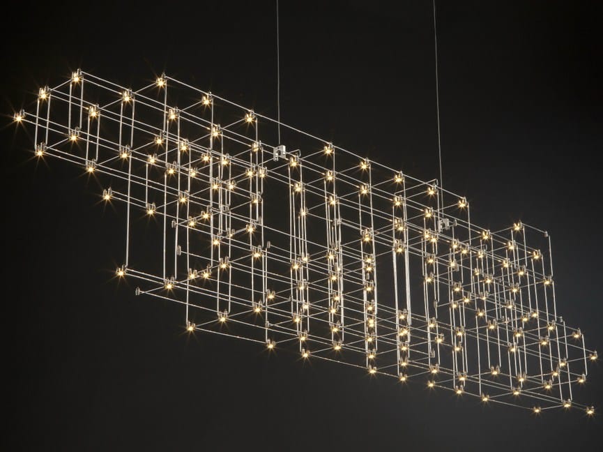 Подвесной светильник из никеля Quasar ARCH-00023462