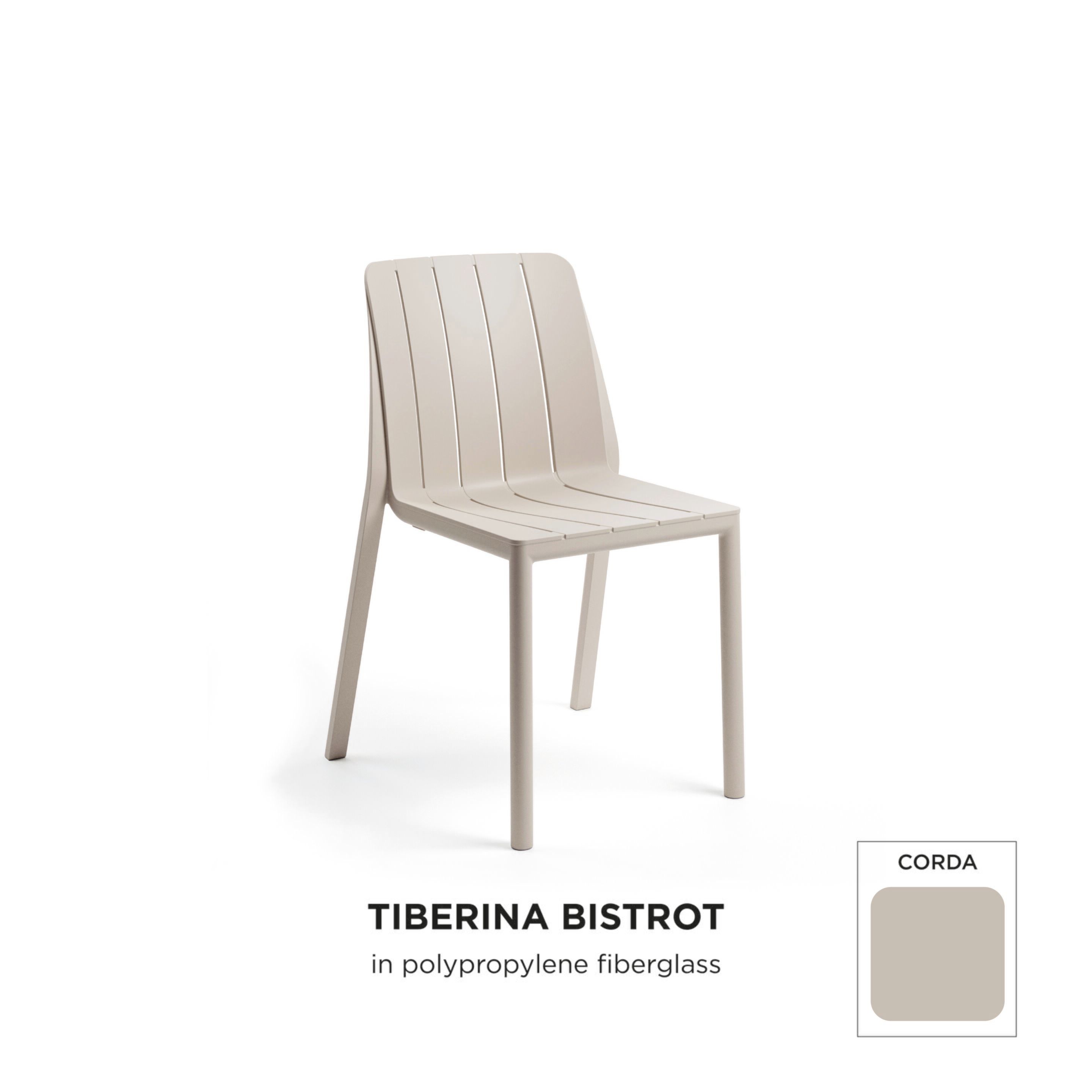 Полипропиленовый садовый стул Nardi Tevere-Tiberina ARCH-00049171 - Вид №7