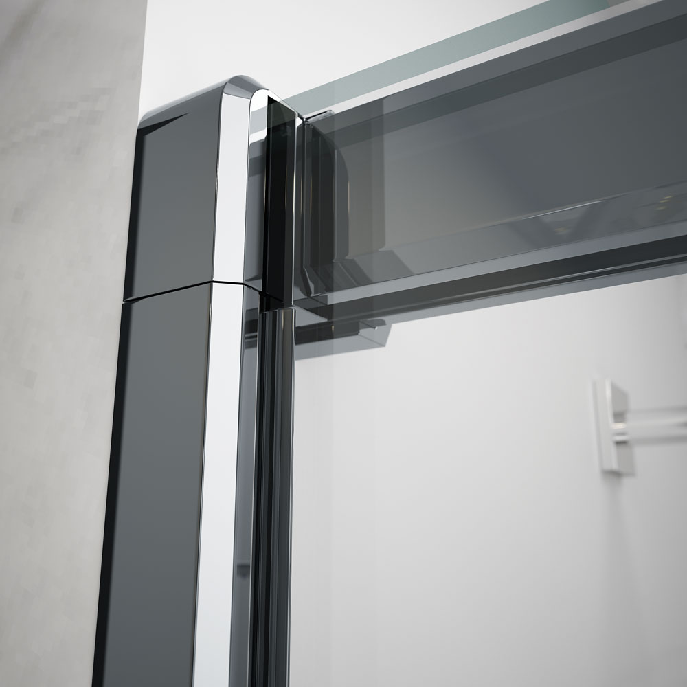 Дверь в нишу GSR1200H L или R Merlyn Arysto Хромированный  - Вид №1