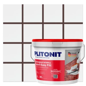 91333389 Затирка Plitonit эпоксидная Colorit Easy Fill 2 кг какао STLM-0948199