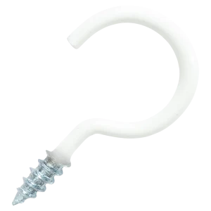 Шуруп-крюк 3x10 мм сталь RAL9003 15 шт. 89417631 STLM-2032134