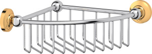 STI 108 Полочка-решетка угловая 23 cm 3SC STILMAR CHROME/GOLD