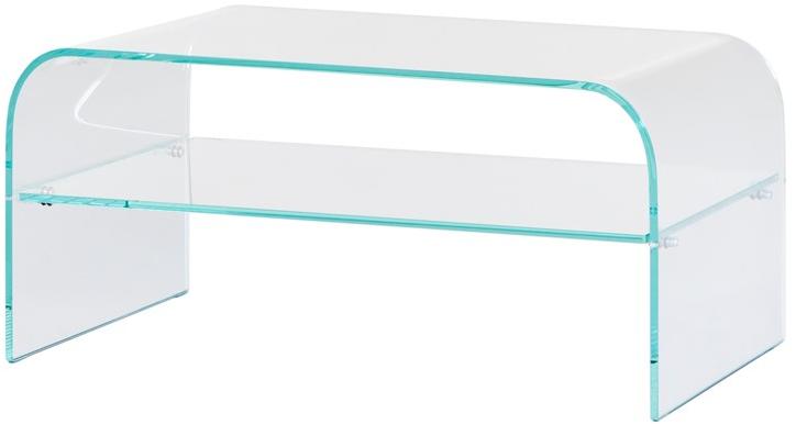 Tonin Casa Низкий прямоугольный журнальный столик из стекла Classic sun-id-1457311 - Вид №2