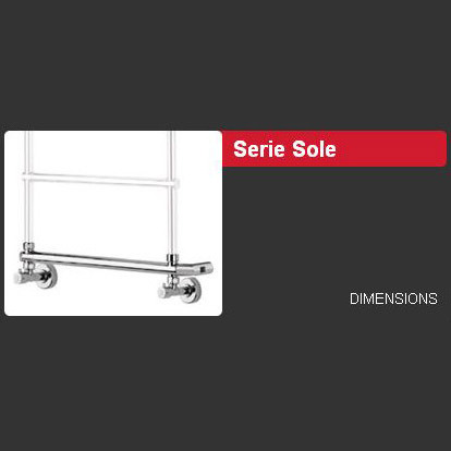 455 полотенцесушитель  SOLE Collection  Margaroli Santreyd 22124 - Вид №6