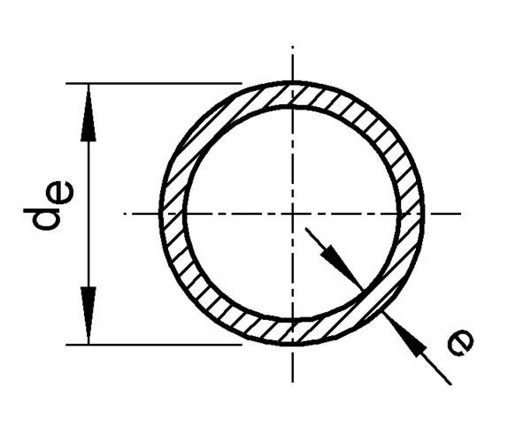 SANIT 8X3M92007 Труба PP-H-100, SDR 11  - Вид №1