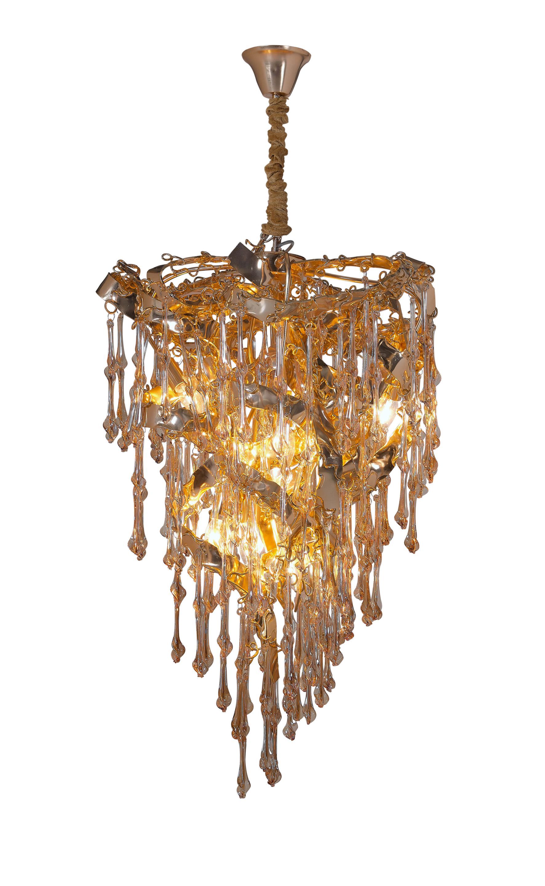 Алюминиевый и стеклянный подвесной светильник K-Lighting Sculpture ARCH-00027474 - Вид №2