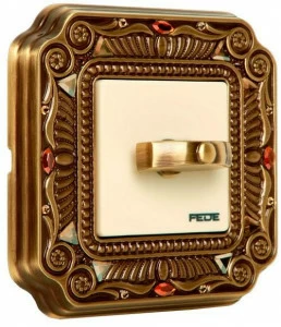 FEDE Гражданская серия из латуни Crystal de luxe Fd01351pb/-61pb--