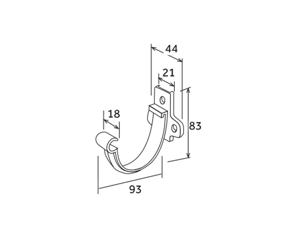 ПВХ аист для желоба 116 First Corporation First Plast ARCH-00109169 - Вид №2
