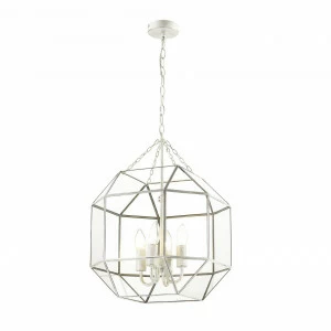 Подвесная люстра Favourite Quadratum 1949-4P FAVOURITE ДИЗАЙНЕРСКИЕ, QUADRATUM WHITE 108679 Белый