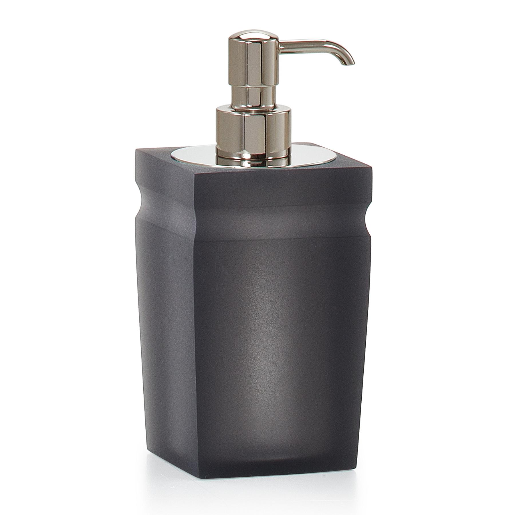 MIL-MSMK-PDN Помповый дозатор Milo Smoke Matte, полированный никель Labrazel 