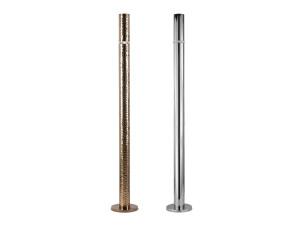 Стальная светодиодная напольная лампа