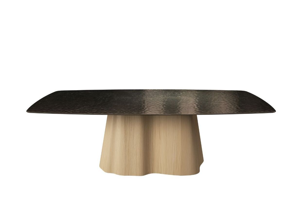 Прямоугольный обеденный стол из дерева и стекла NORD ARIN Мэрилин ARCH-00034807 - Вид №3