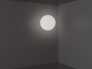 Потолочный светильник из полиэтилена