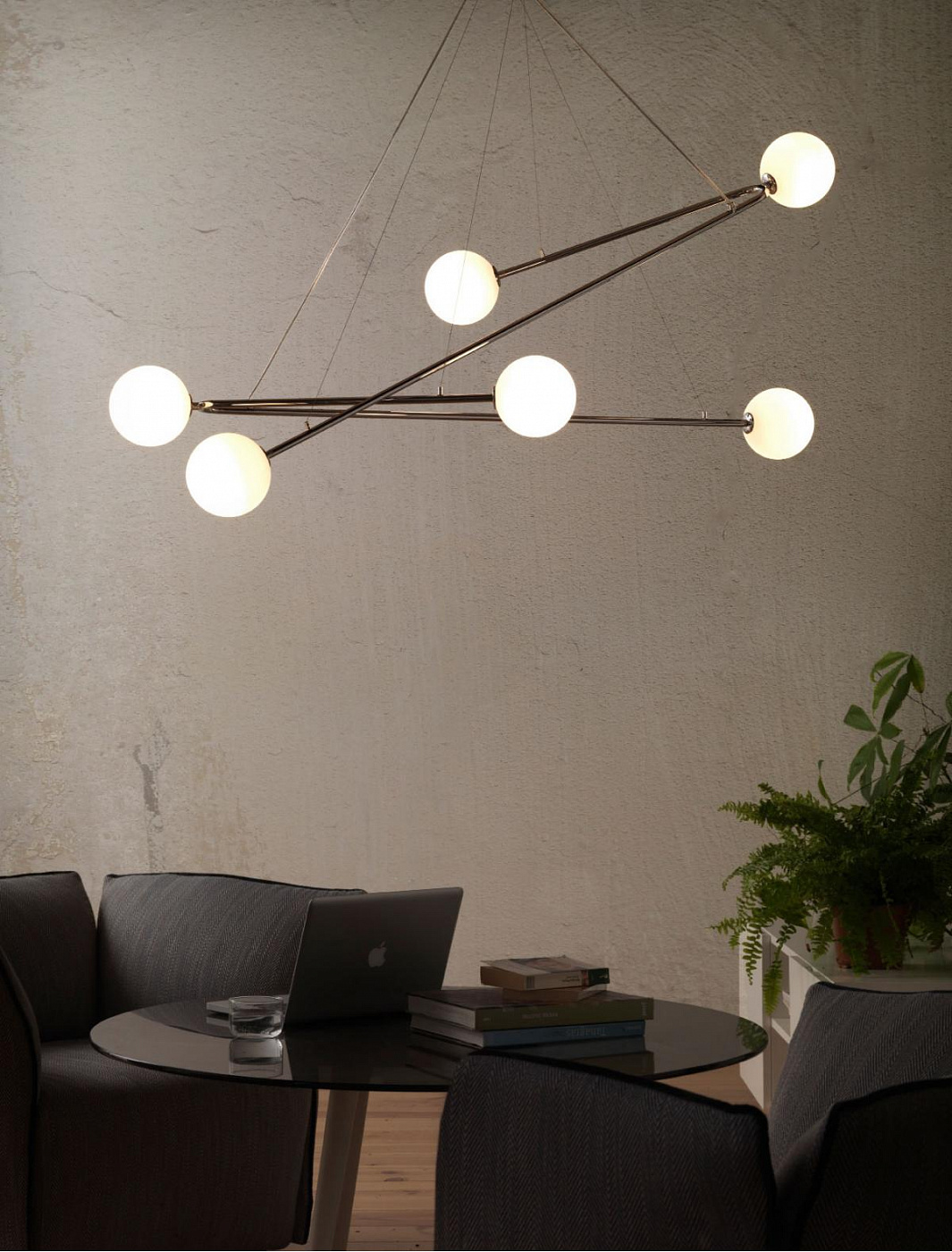 036007 Люстра 6L хром Aromas del Campo Endo 