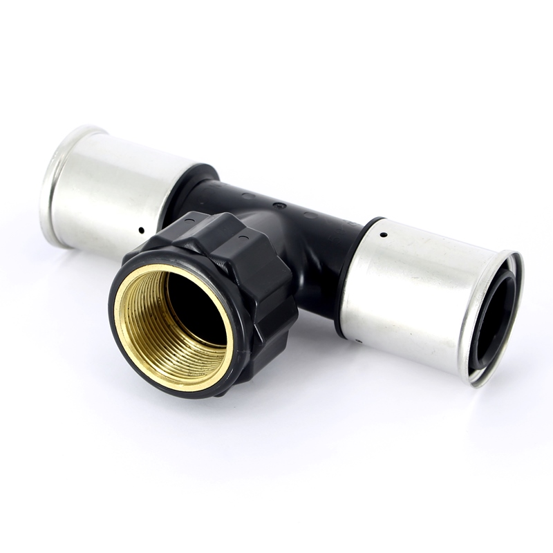 Тройник пресс-В PVDF HENCO 50х1"1/2х50 13PK500850 - Вид №3