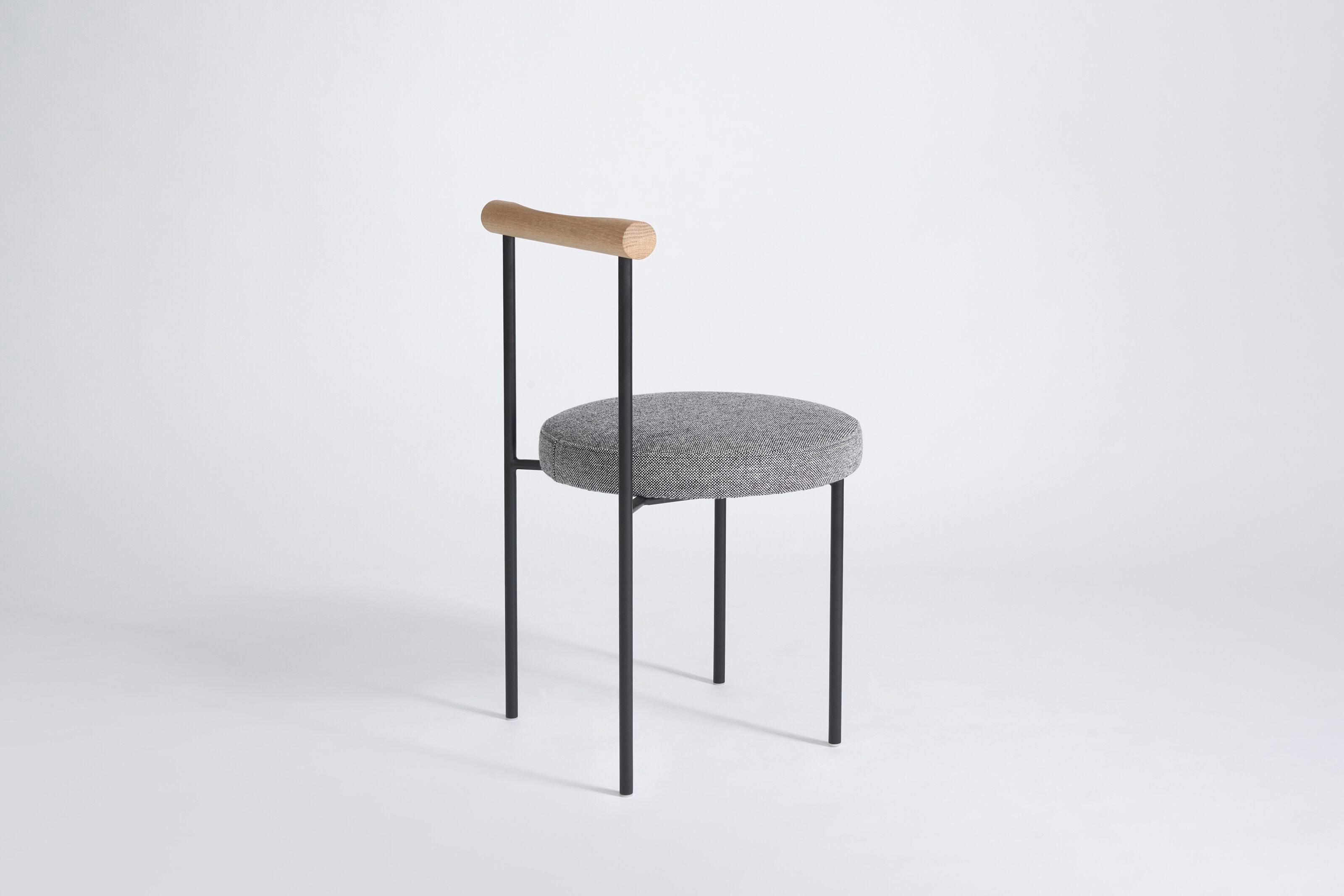 Тканевый стул без подлокотников с мягким сиденьем Phase Design Inside Scoop ARCH-00150495 - Вид №7