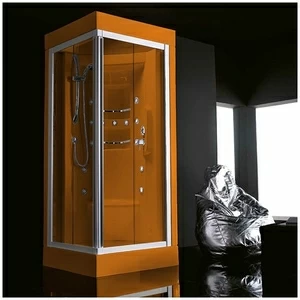 Душевая кабина Gruppo treesse Acquazzurra 80 STI-B7566S-O белая с гидромассажем угловая левая