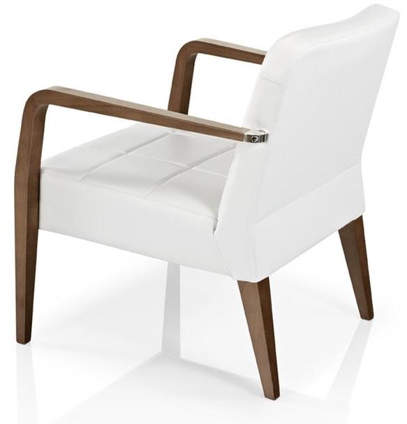 JMS Кожаное кресло с подлокотниками Cibelle M 621pq - Вид №1