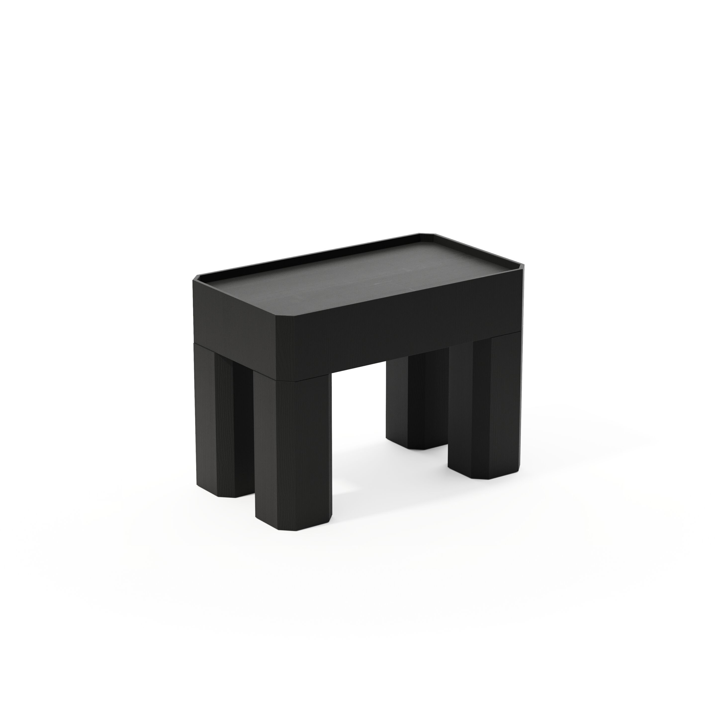 Деревянный прямоугольный журнальный столик Joyf блок ARCH-00065837 - Вид №13