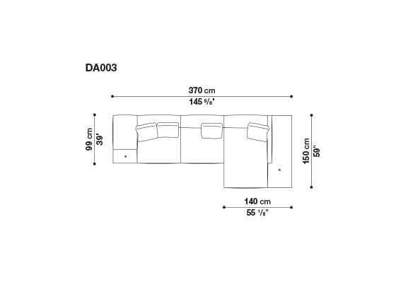 Кожаный диван B&B Italia док ARCH-00130675 - Вид №201