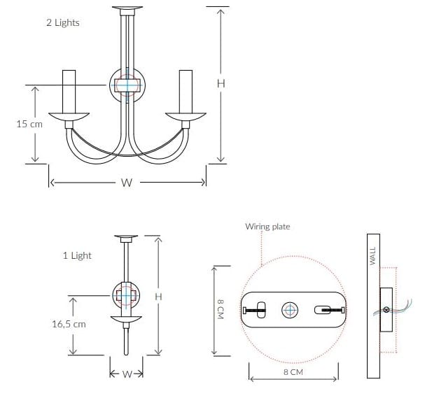 Металлический настенный светильник Abrissi Casa ARCH-00077561 - Вид №4