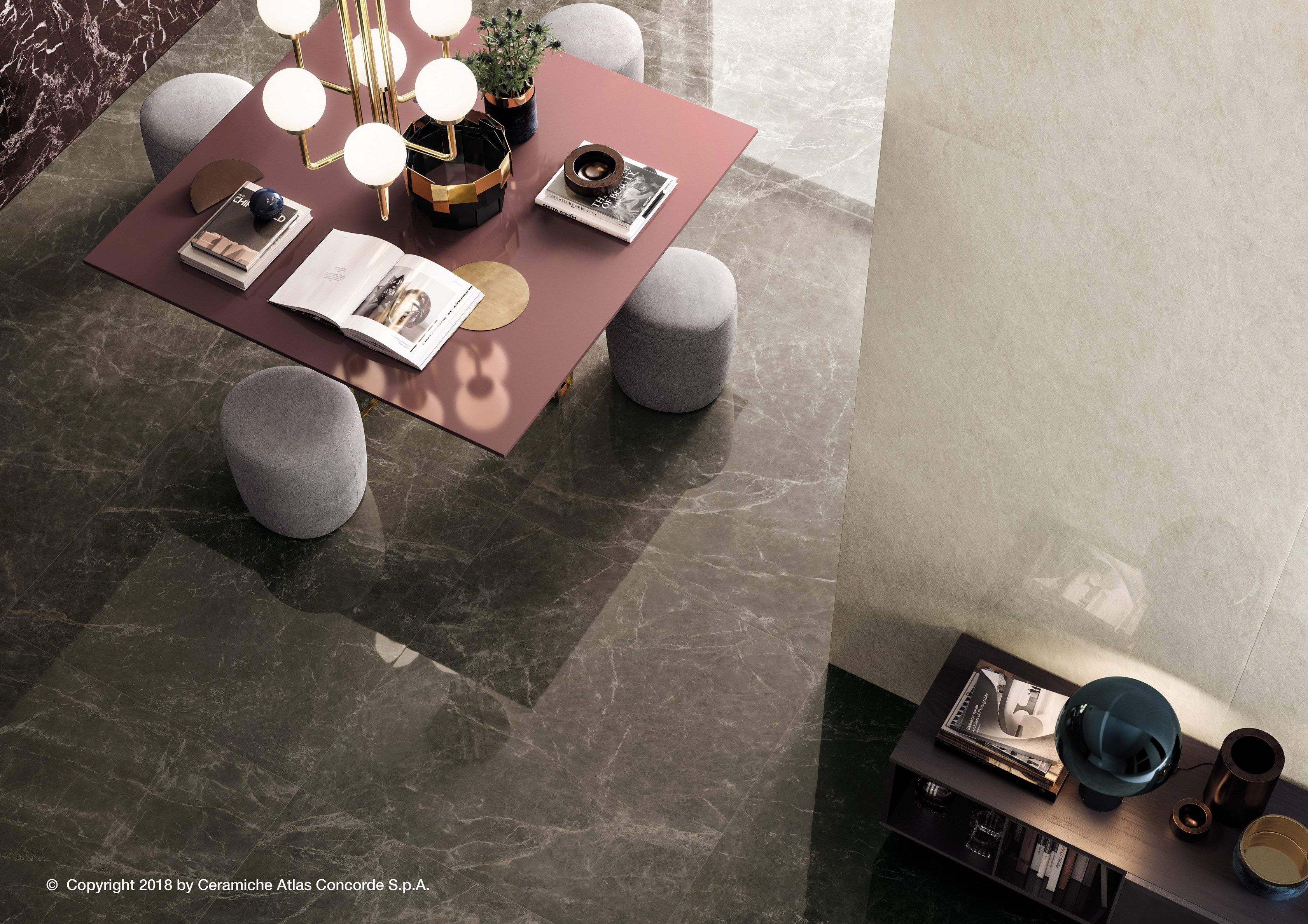 Пол из керамогранита с мраморным эффектом Atlas Concorde Marvel Edge ARCH-00074519 - Вид №34