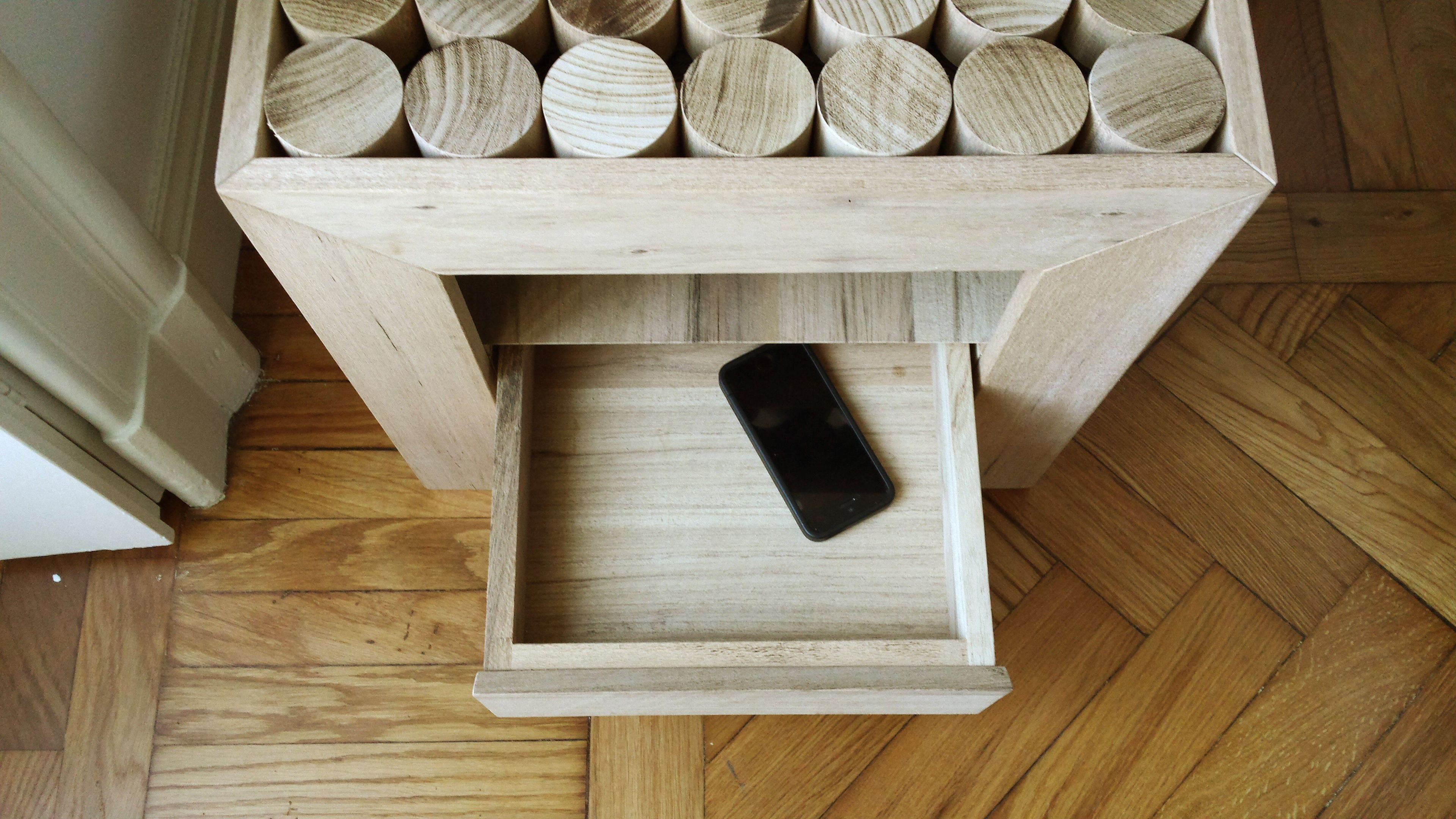 Тумбочка из массива дерева с ящиками mg12 София ARCH-00109489 - Вид №1