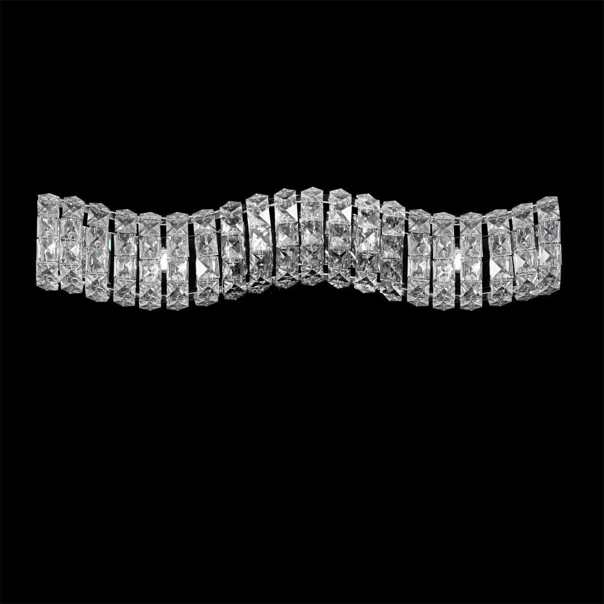 Настенный светильник хром 67 см Lightstar Onda 741644 LIGHTSTAR ONDA 00-3890717 Прозрачный;хром - Вид №2