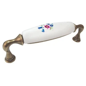 Мебельная ручка-скоба 128AB RS114AG.4/128/W01, керамика