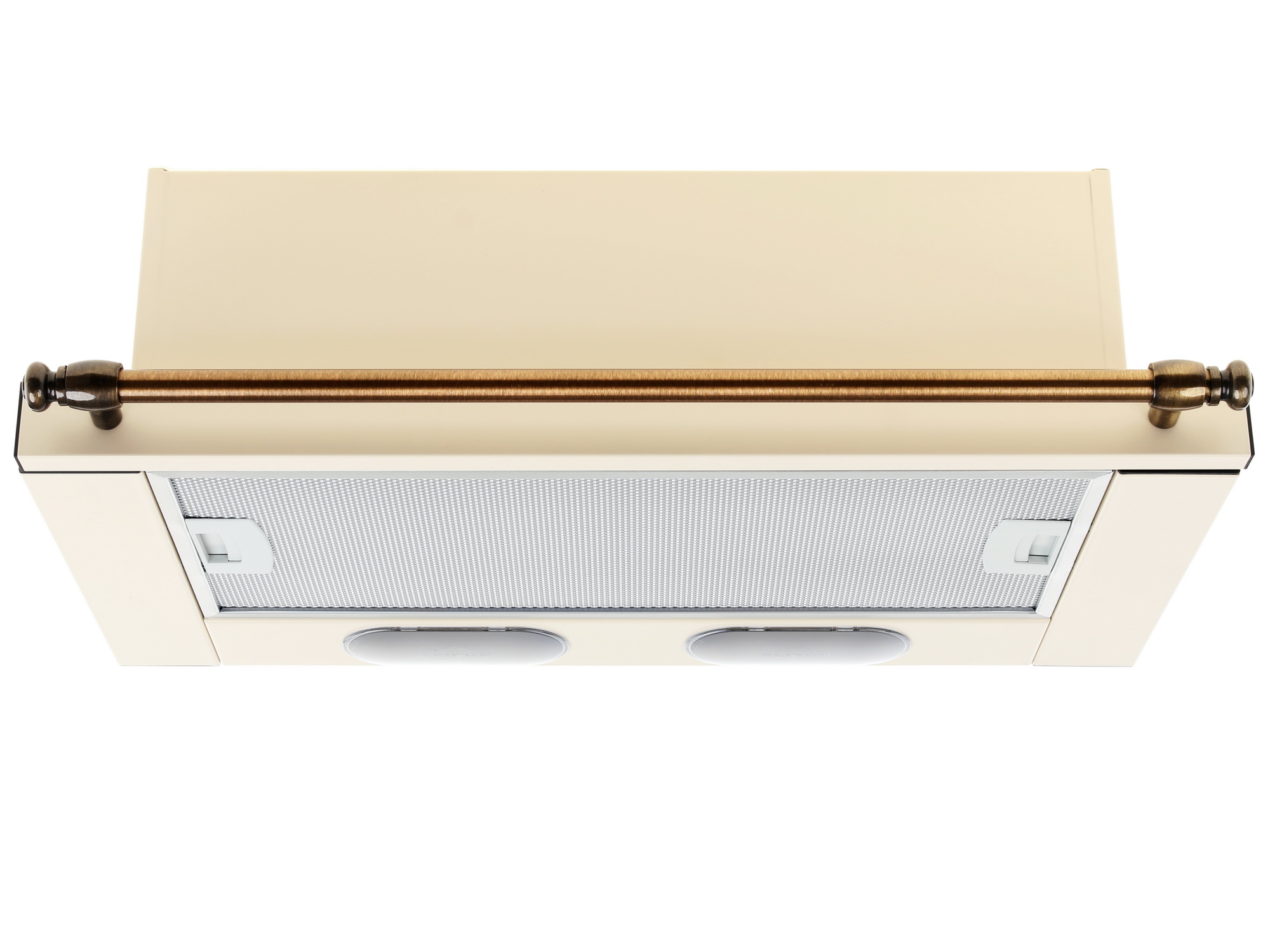 1074652 Вытяжка телескопическая ELIKOR Интегра 60П-400-В2Л бежевый/бронзовый STDN-0122106 - Вид №1