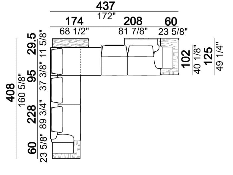 Модульный диван Arketipo That's life ARCH-00014909 - Вид №10