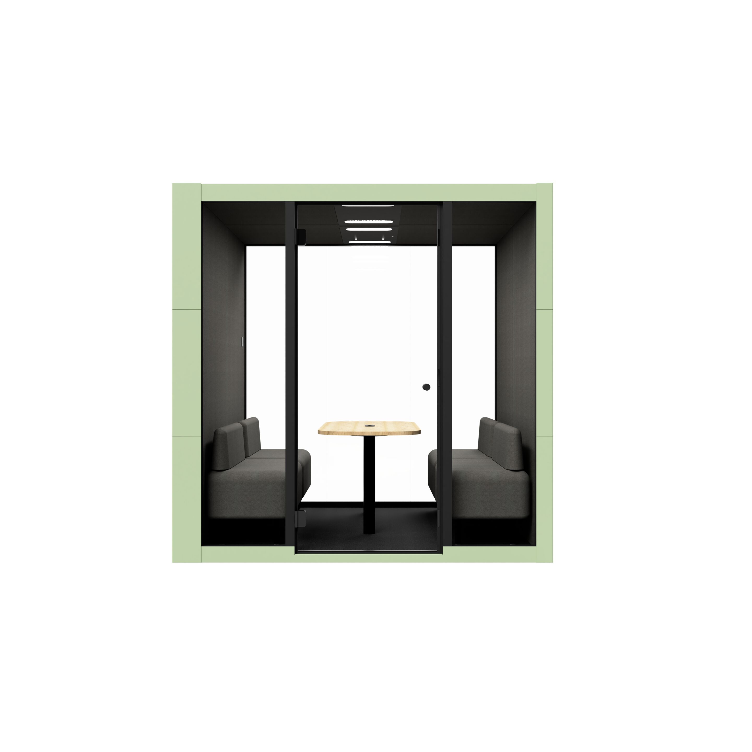 Многосторонняя акустическая офисная кабина со встроенным освещением SilentLab SPARK ARCH-00099142 - Вид №3