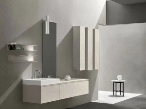 ARBLU Настенная модульная лакированная тумба под умывальник 5.zero